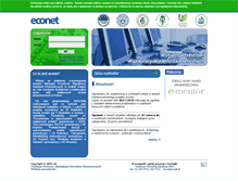 Tablet Screenshot of econet.pl