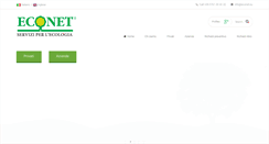 Desktop Screenshot of econet.eu